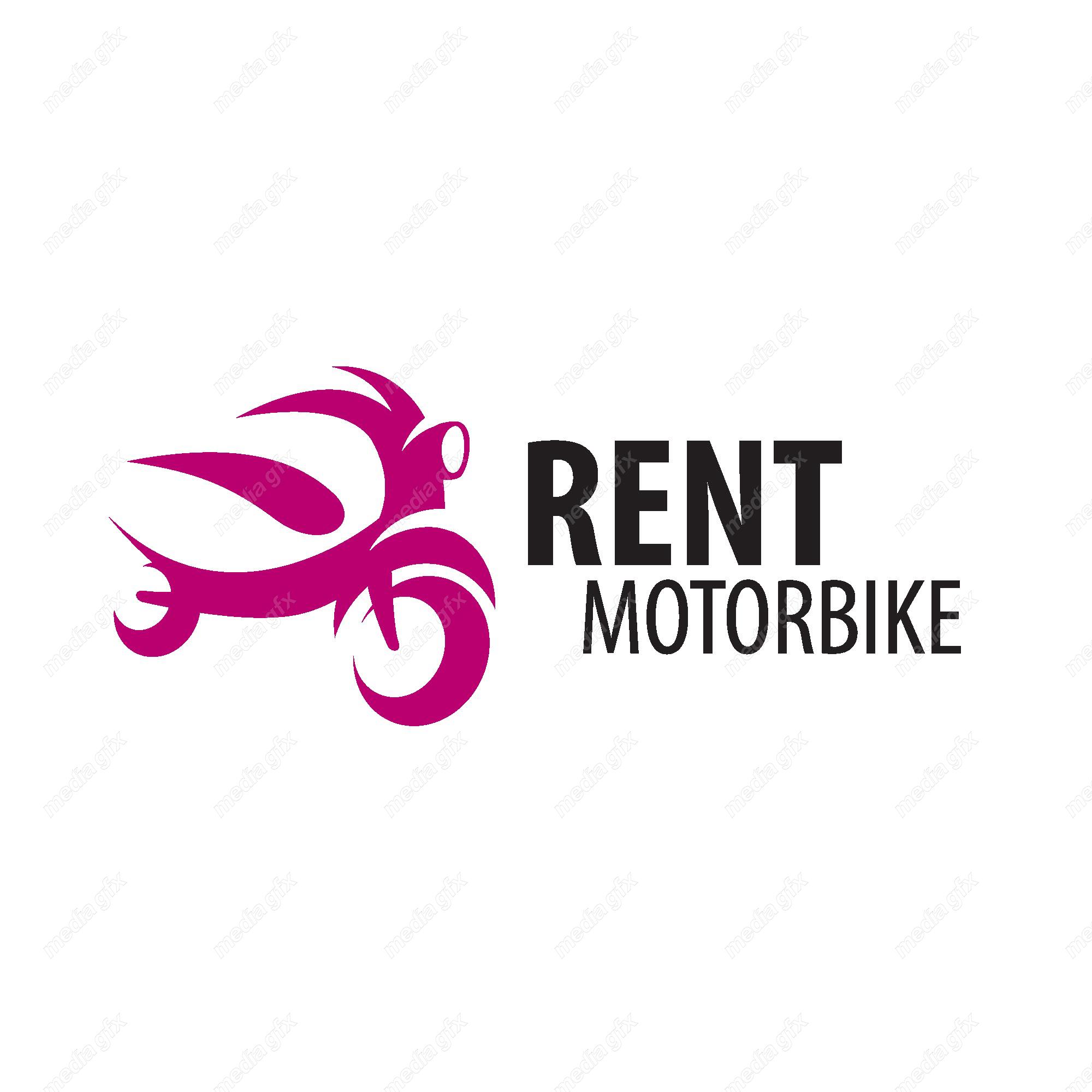 وکتور لوگوی موتور سیکلت MV002132