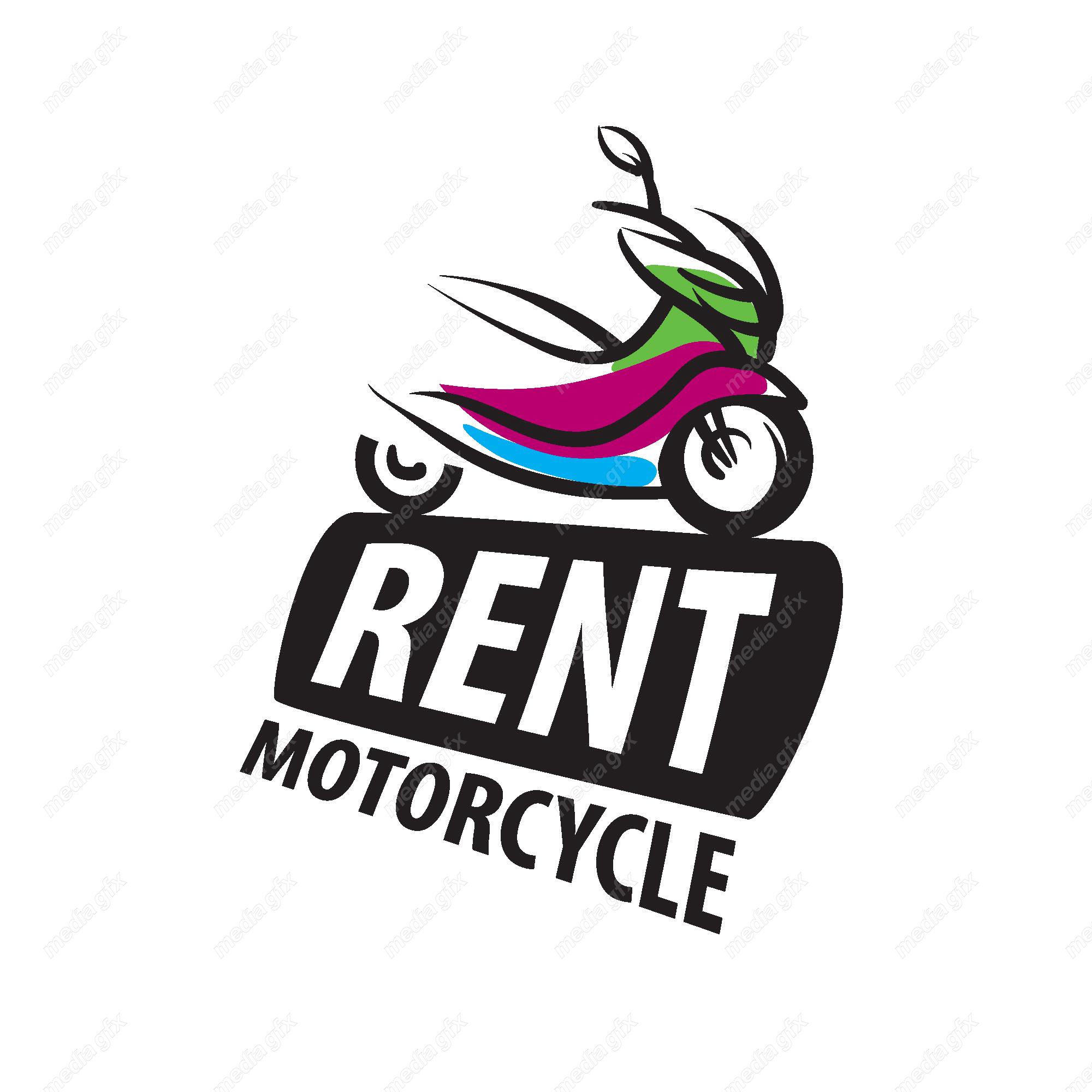 وکتور لوگوی موتور سیکلت MV002134