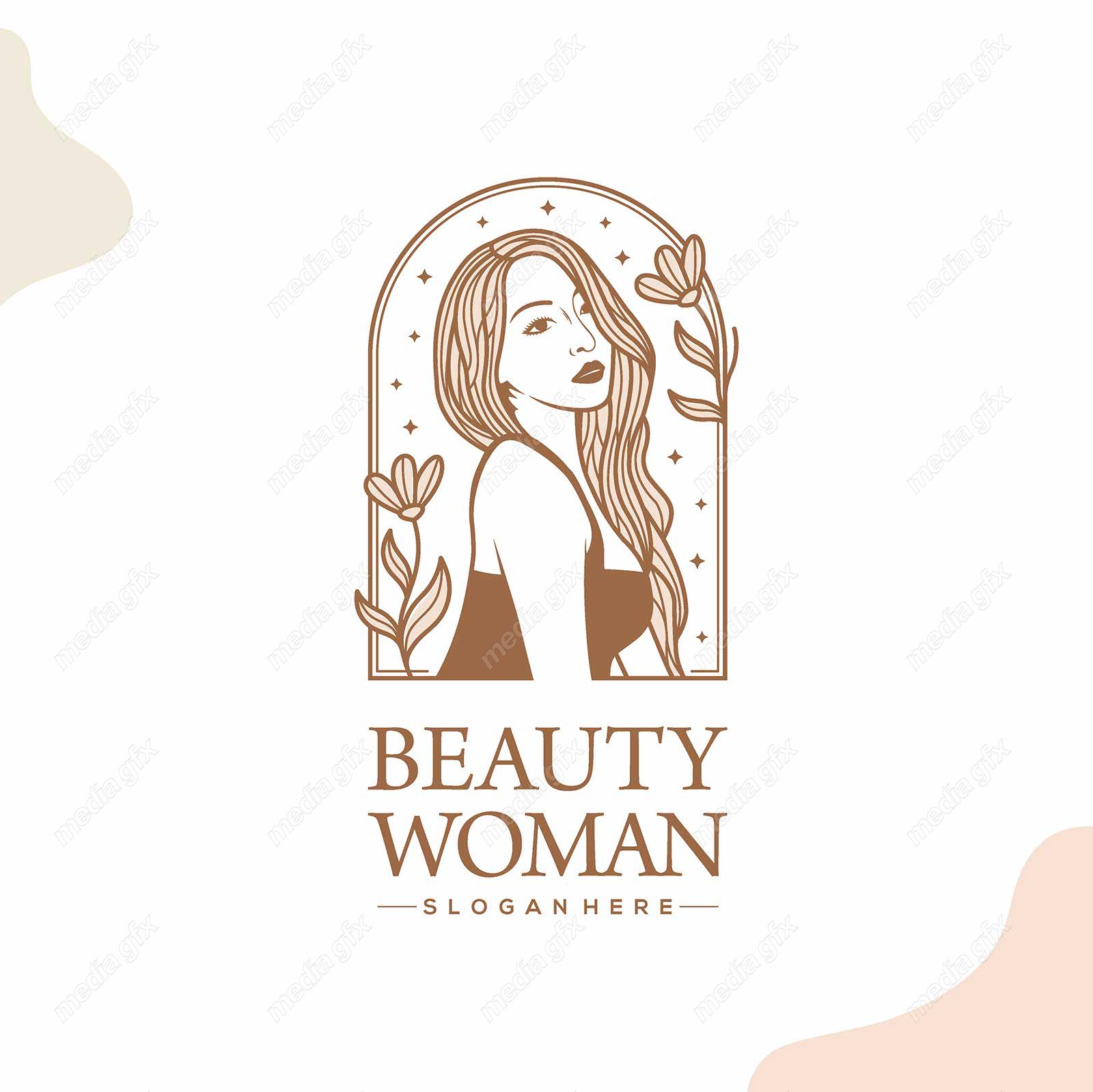 وکتور لوگوی سالن زیبایی و سالن عروس MV002151