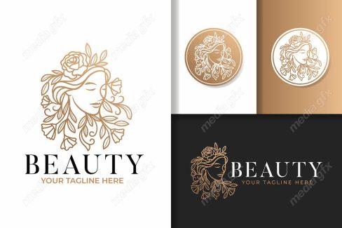 وکتور لوگوی سالن زیبایی و سالن عروس MV002159