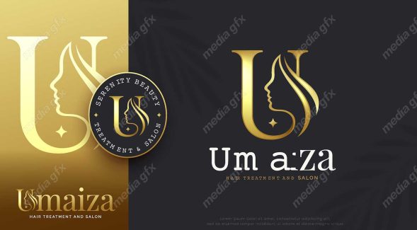 وکتور لوگوی سالن زیبایی و سالن عروس MV002166