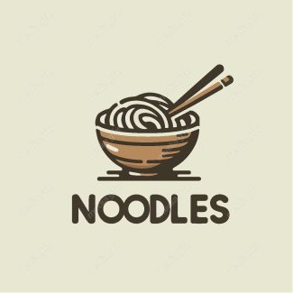 وکتور لوگو نودل و کافه رستوران MV002170