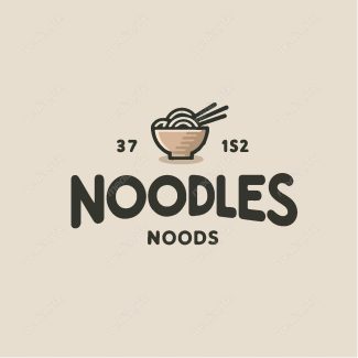 وکتور لوگو نودل و کافه رستوران MV002174