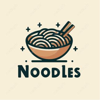 وکتور لوگو نودل و کافه رستوران MV002179