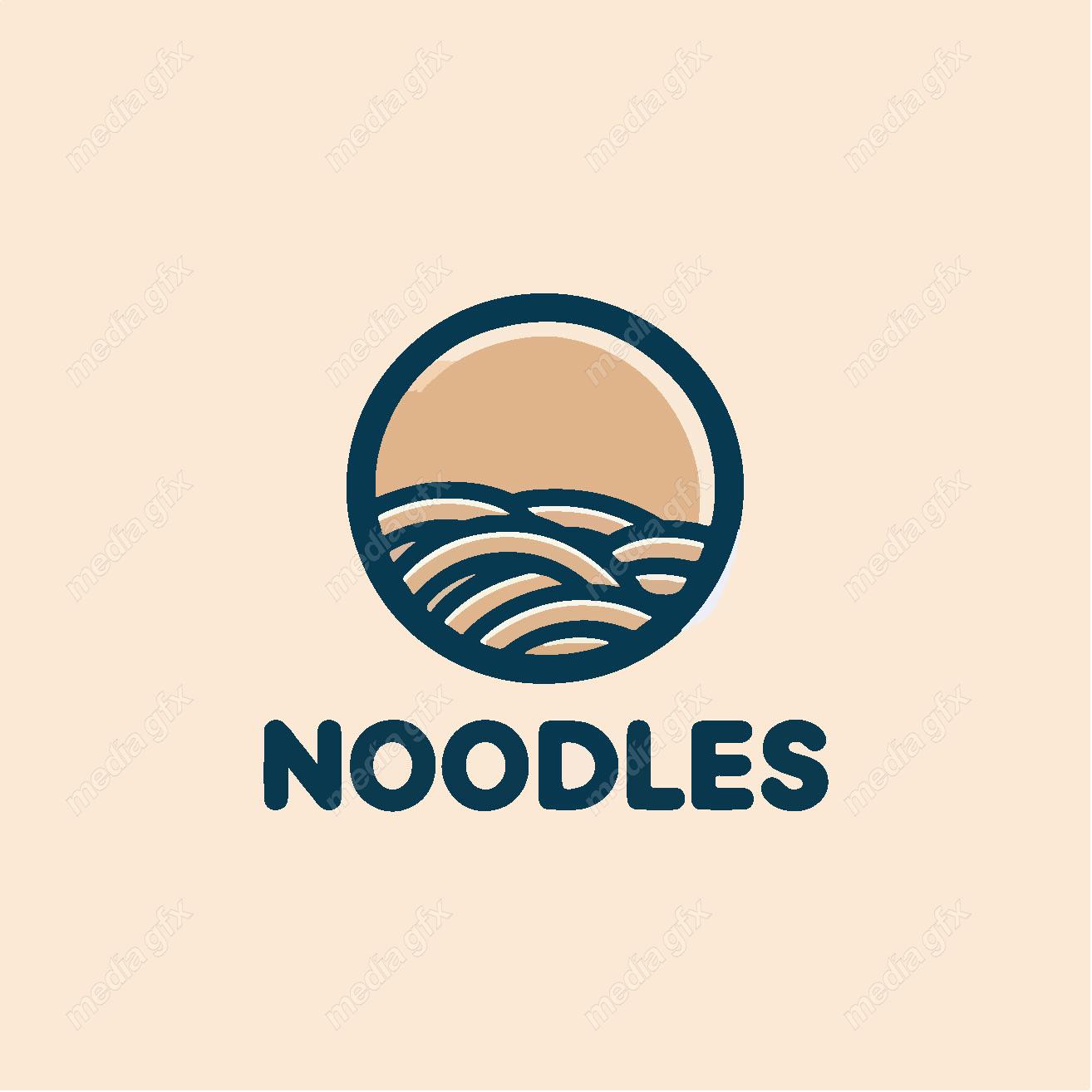 وکتور لوگو نودل و کافه رستوران MV002182