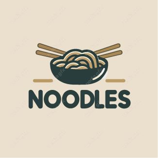 وکتور لوگو نودل و کافه رستوران MV002183