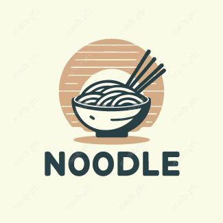 وکتور لوگو نودل و کافه رستوران MV002184