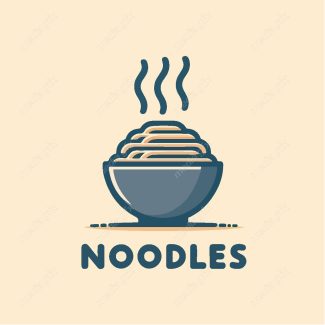 وکتور لوگو نودل و کافه رستوران MV002185