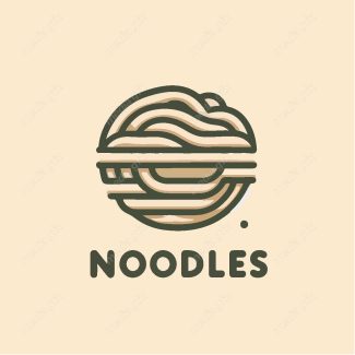 وکتور لوگو نودل و کافه رستوران MV002186
