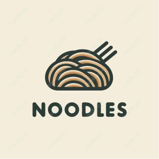 وکتور لوگو نودل و کافه رستوران MV002191