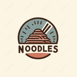 وکتور لوگو نودل و کافه رستوران MV002192