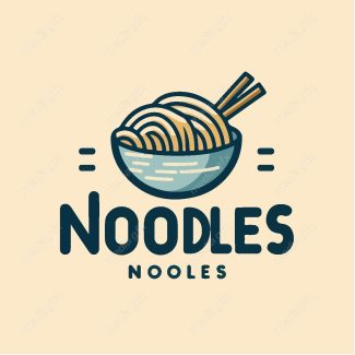 وکتور لوگو نودل و کافه رستوران MV002193