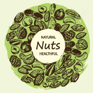 دانلود رایگان وکتور خطی آجیل و خشکبار MV002220