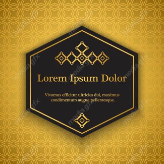 وکتور پس زمینه اسلیمی طلایی MV002235