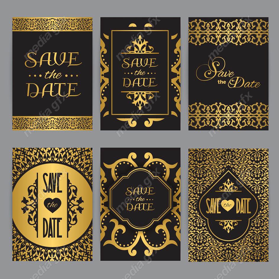 وکتور پس زمینه اسلیمی طلایی MV002265