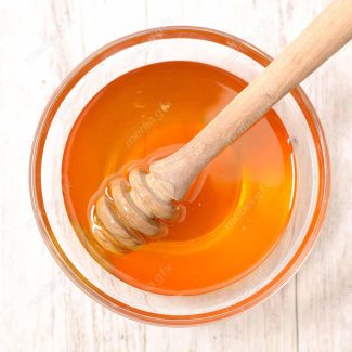 عکس با کیفیت عسل طبیعی در ظرف شیشه ای MJ002275