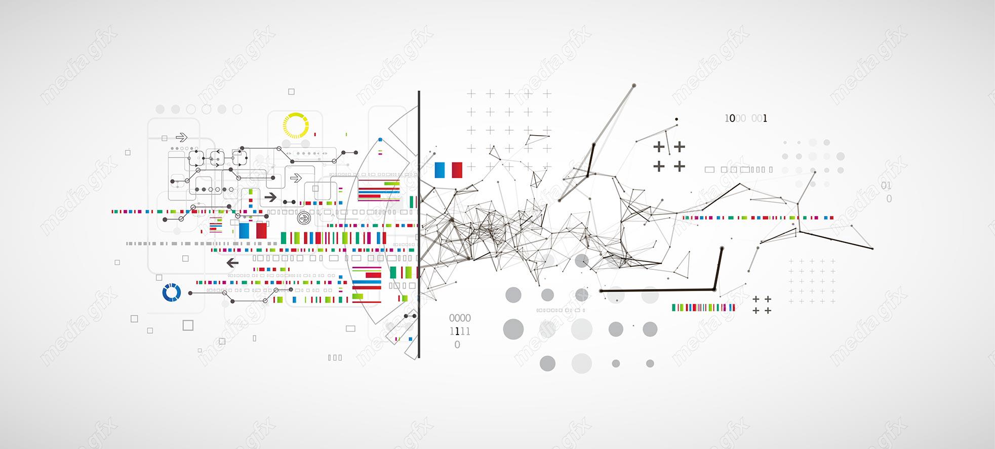 وکتور پس زمینه تکنولوژی،الکترونیک، علمی و کامپیوتر MV002316