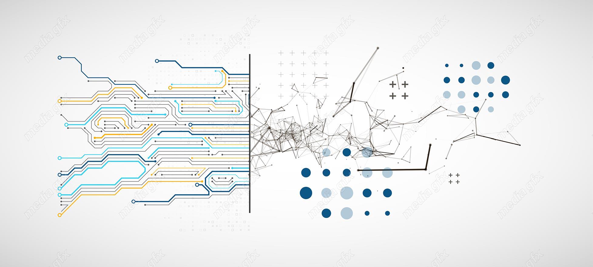 وکتور پس زمینه تکنولوژی،الکترونیک، علمی و کامپیوتر MV002318