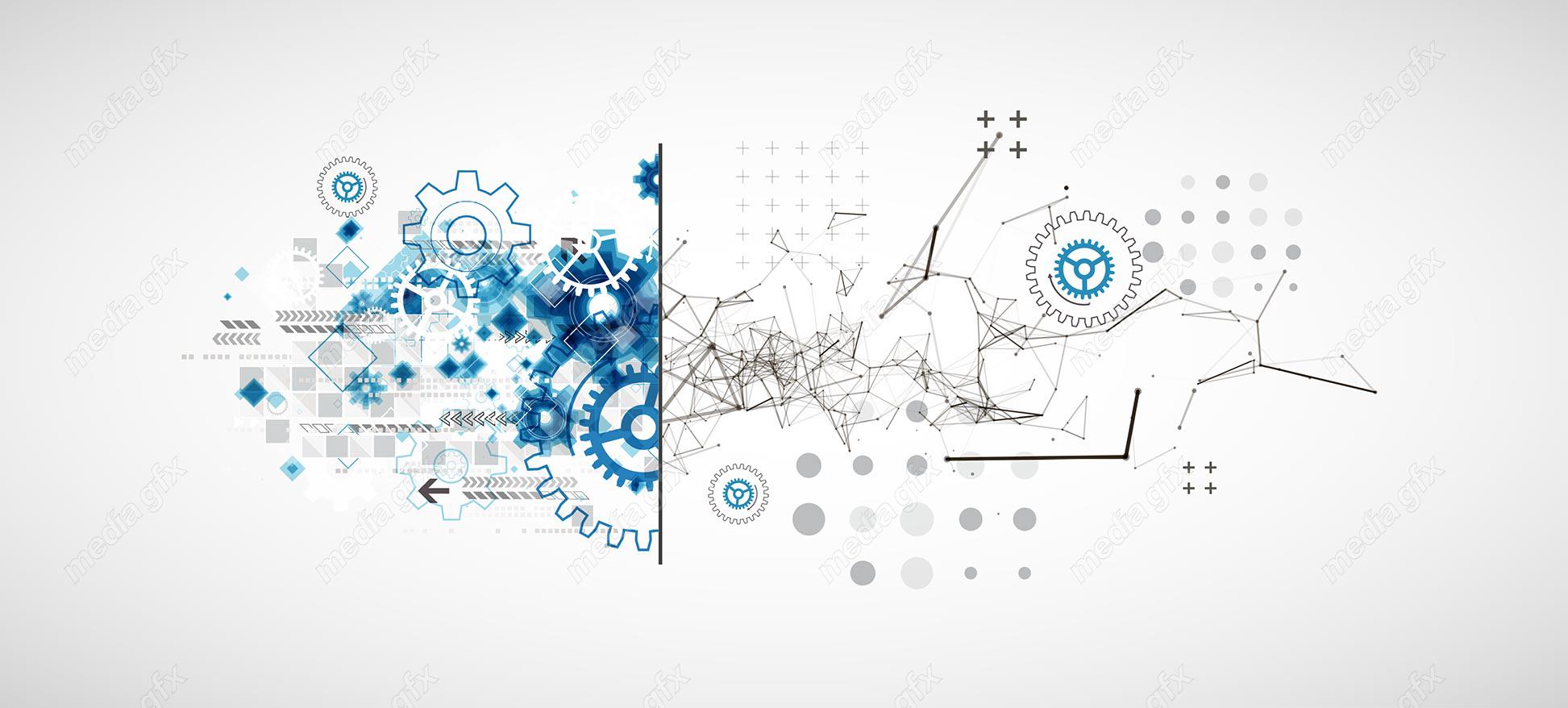 وکتور پس زمینه تکنولوژی،الکترونیک، علمی و کامپیوتر MV002319