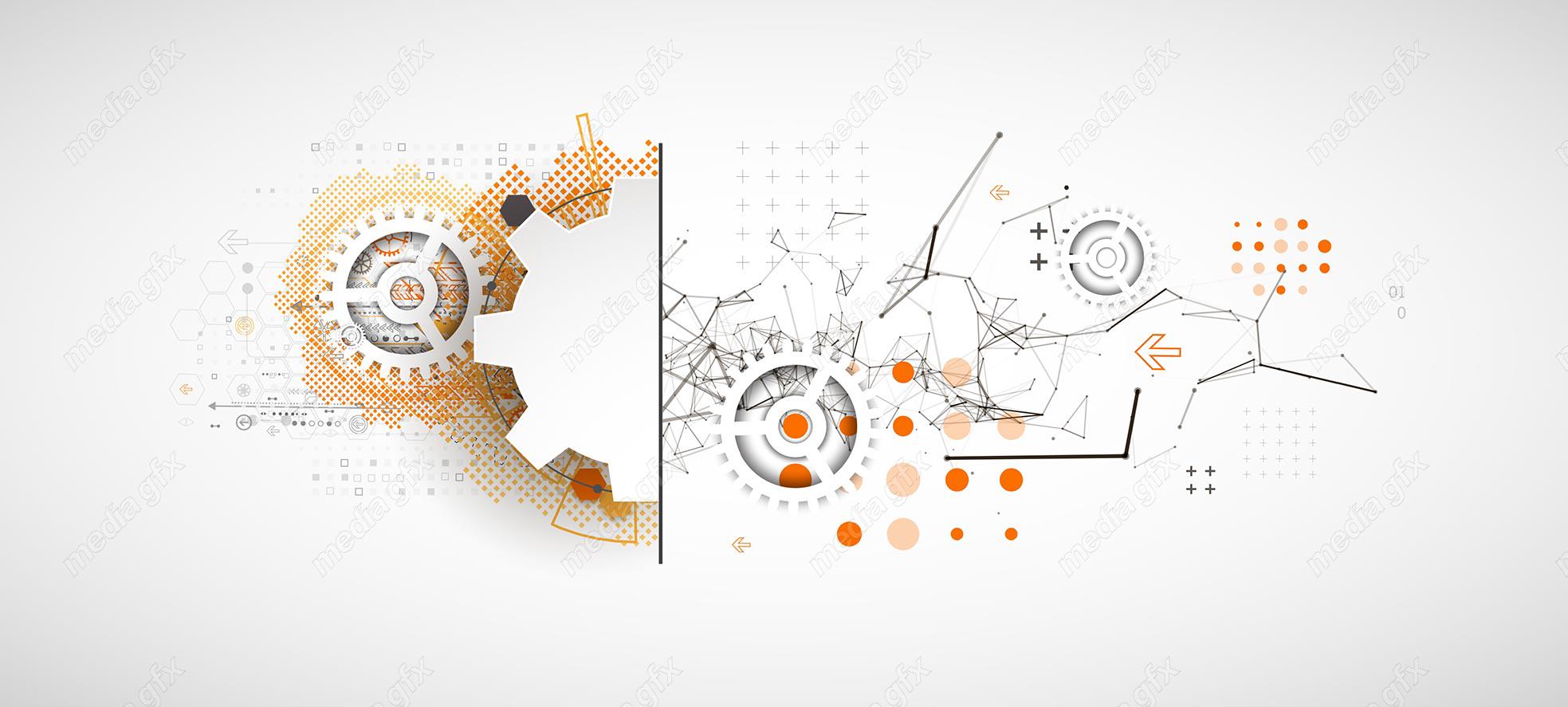 وکتور پس زمینه تکنولوژی،الکترونیک، علمی و کامپیوتر MV002324