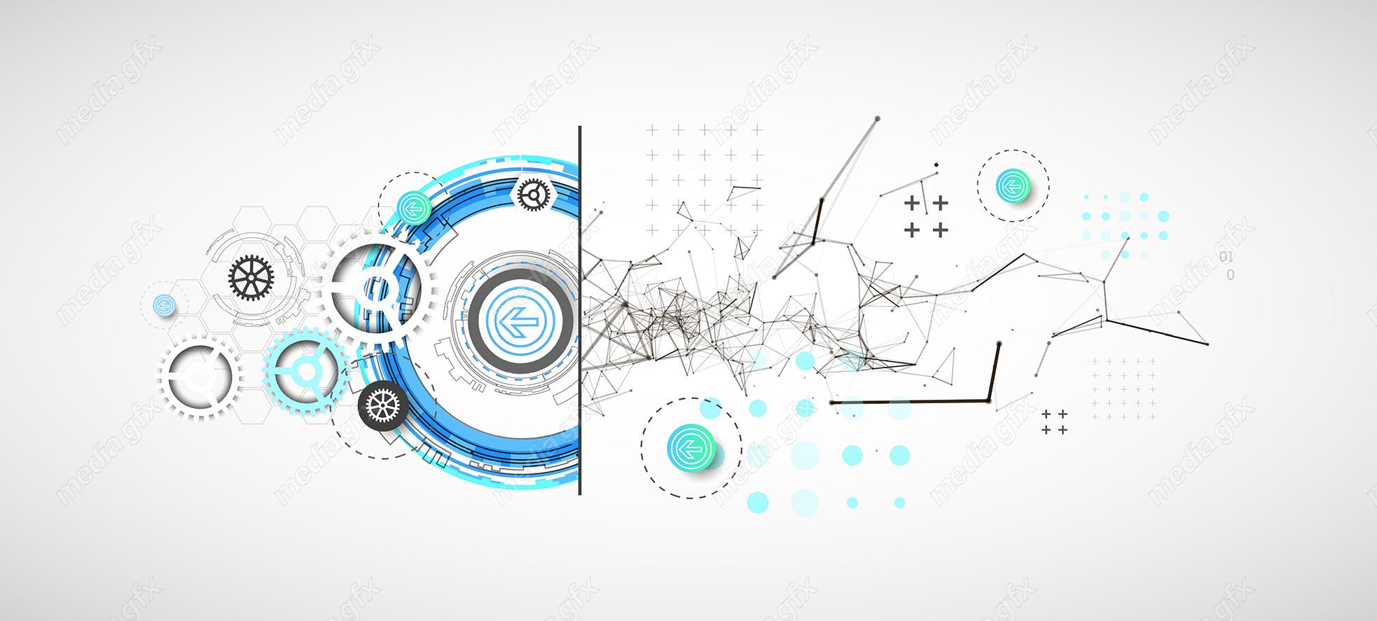 وکتور پس زمینه تکنولوژی،الکترونیک، علمی و کامپیوتر MV002326