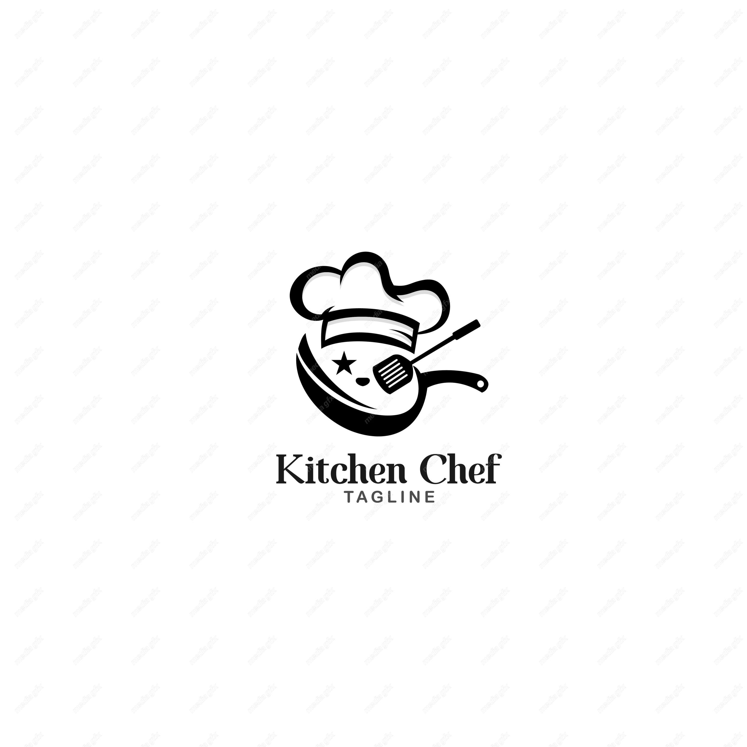 وکتور لوگوی سرآشپز  و آشپز MV002350