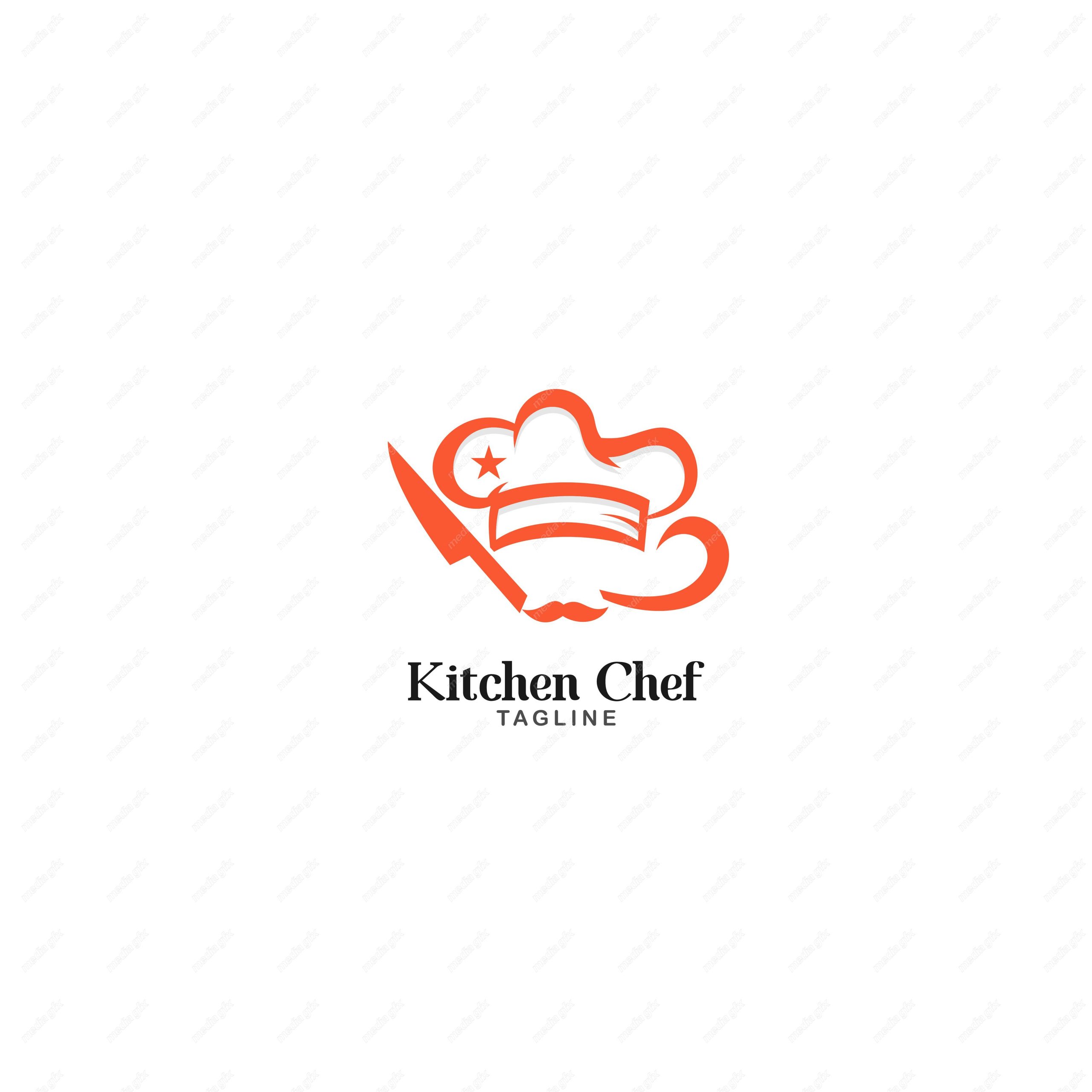 وکتور لوگوی سرآشپز  و آشپز MV002354