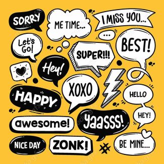 وکتور حباب و ابر گفتگو، دیالوگ باکس و نقل قول MV002377