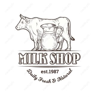 وکتور لوگو لبنیات MV002476