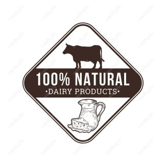 وکتور لوگو لبنیات MV002479