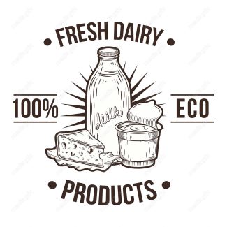 وکتور لوگو لبنیات MV002480