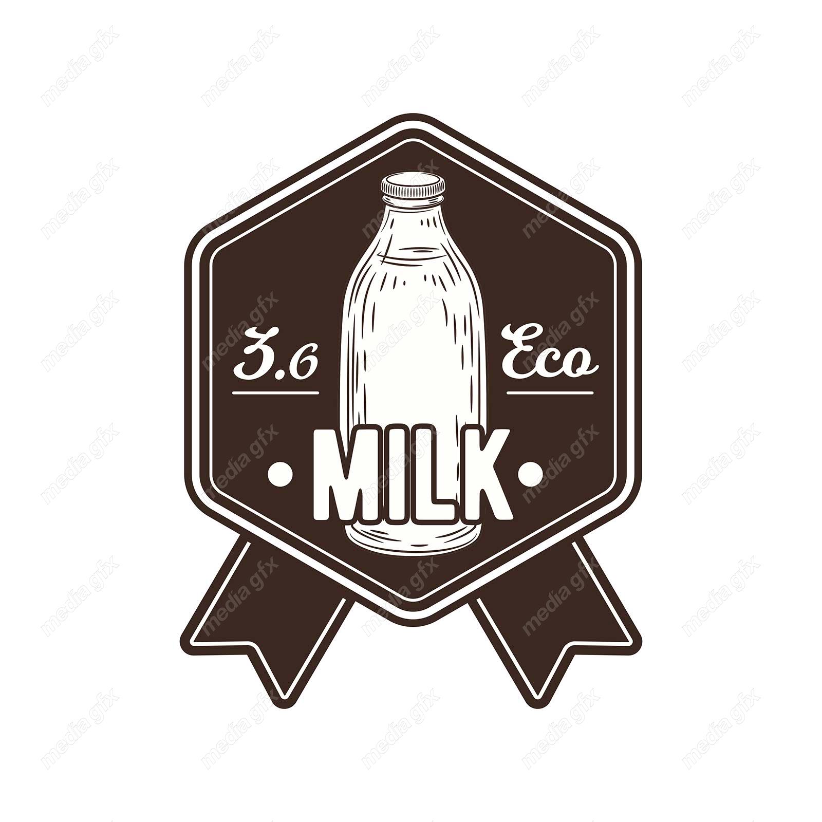 وکتور لوگو لبنیات MV002481