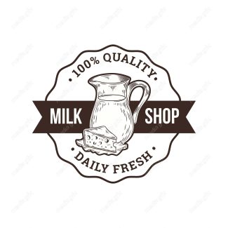 وکتور لوگو لبنیات MV002482