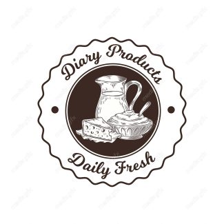 وکتور لوگو لبنیات MV002484