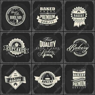 وکتور لوگو نانوایی و قنادی MV001973