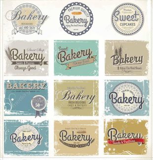 وکتور لوگو نانوایی و قنادی MV001980