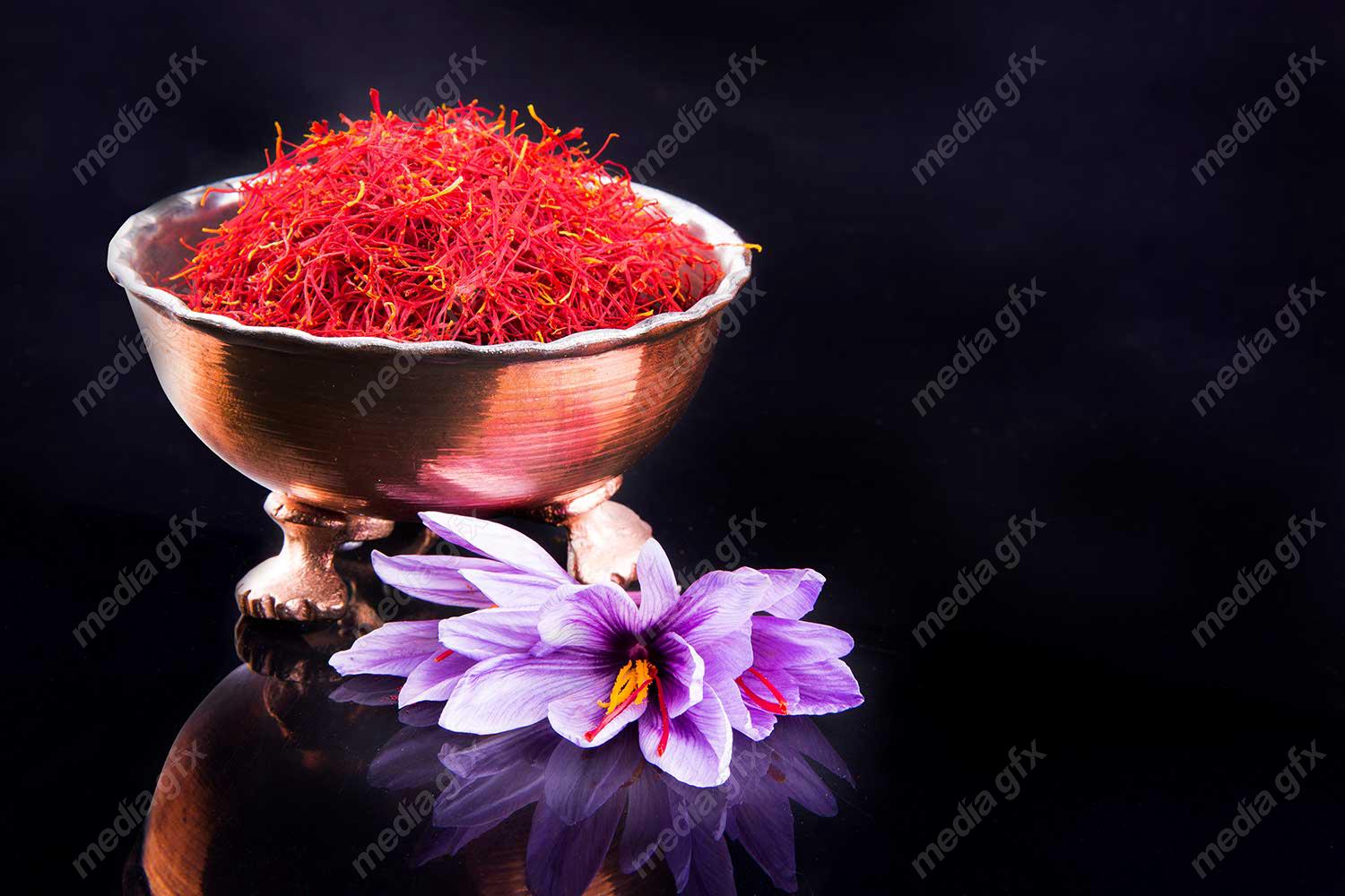 عکس زعفران با کیفیت بالا MJ002600