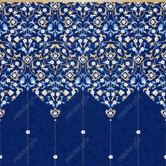 وکتور تذهیب اسلیمی MV002713