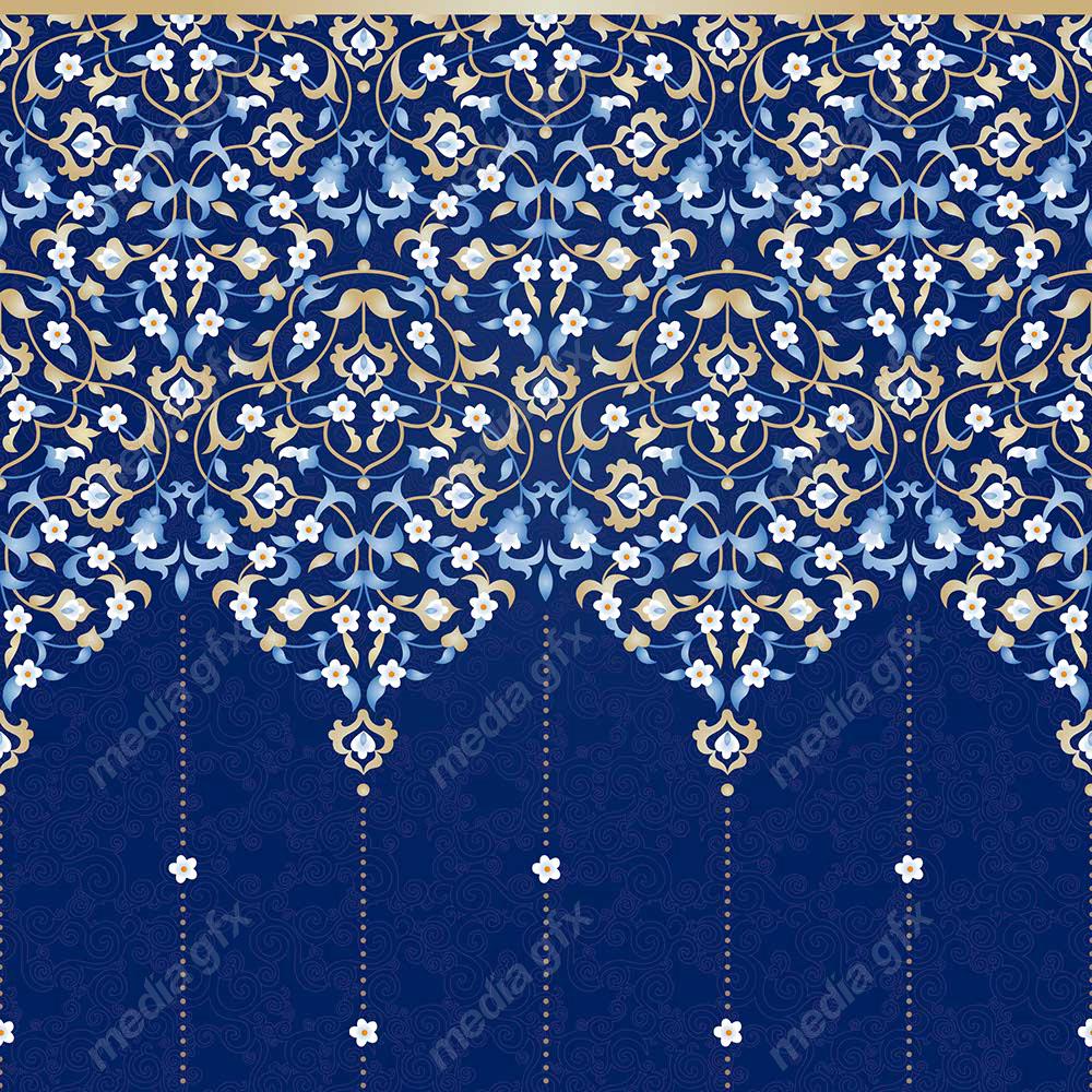 وکتور تذهیب اسلیمی MV002713