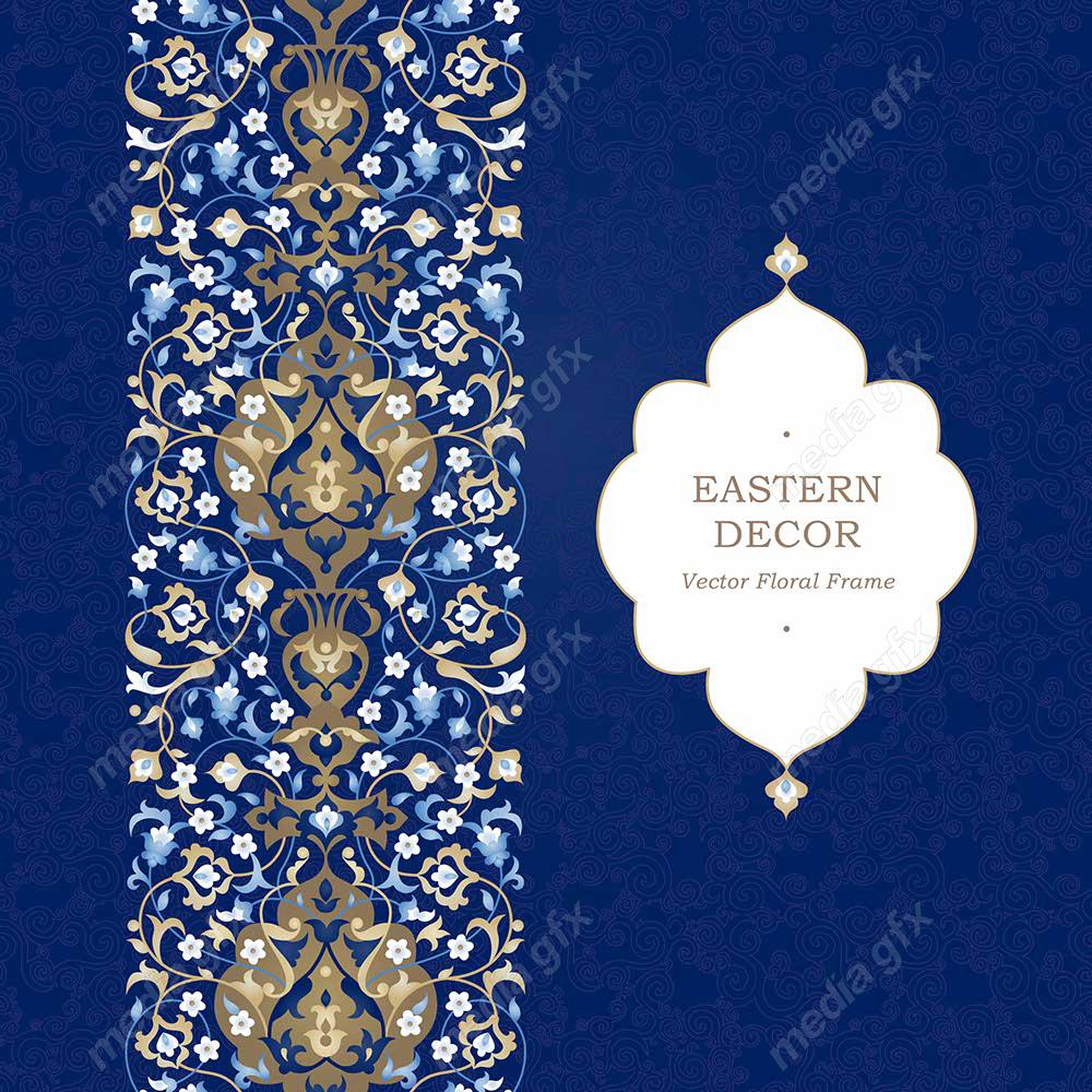 وکتور تذهیب اسلیمی MV002714