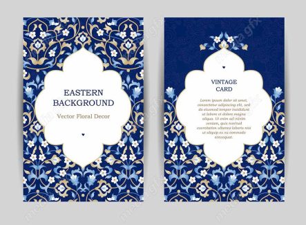 وکتور تذهیب اسلیمی MV002716