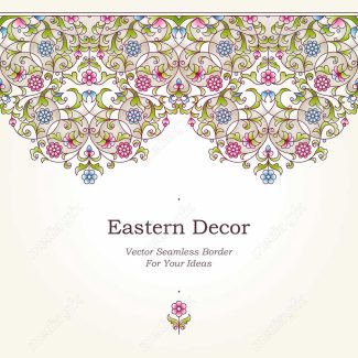 وکتور تذهیب اسلیمی MV002719