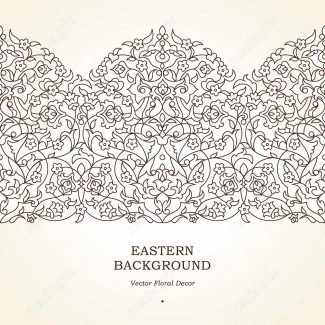 وکتور تذهیب اسلیمی MV002720