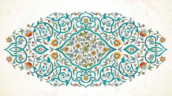 وکتور تذهیب اسلیمی MV002722