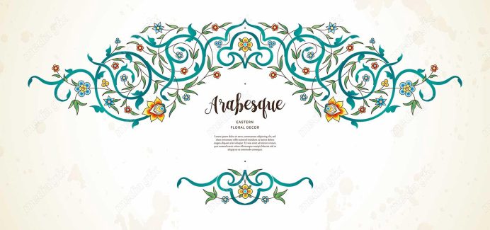 وکتور تذهیب اسلیمی MV002730