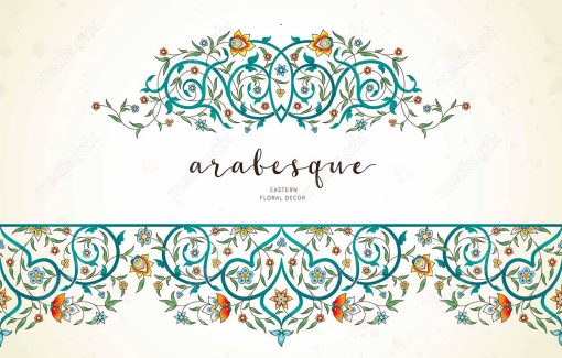 وکتور تذهیب اسلیمی MV002732