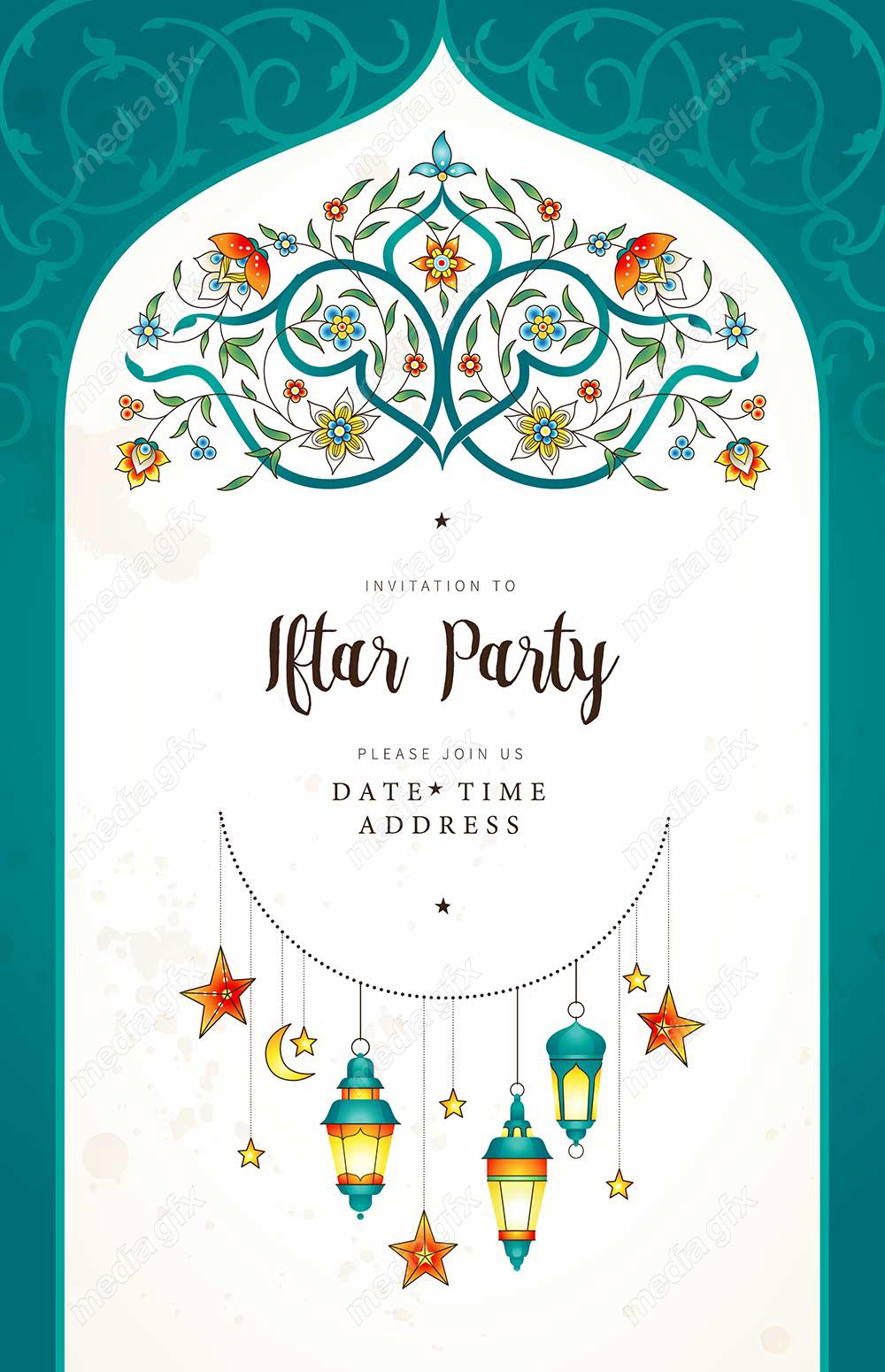 وکتور تذهیب اسلیمی MV002734