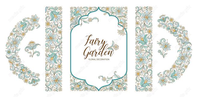 وکتور تذهیب اسلیمی MV002742