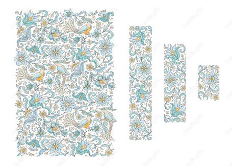 وکتور تذهیب اسلیمی MV002744