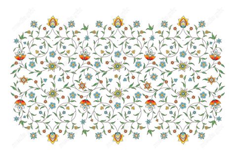 وکتور تذهیب اسلیمی MV002752